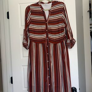 super cute midi dress!!